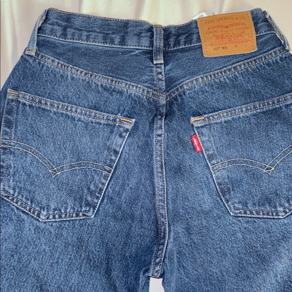 Levi's Women’s 501 Dark Blue Jeans